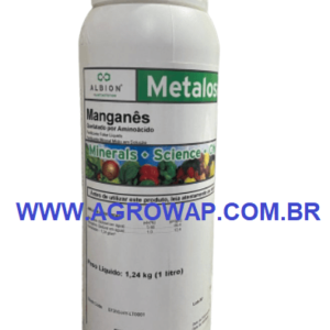 Fertilizante foliar metalosate manganês- 1 litro