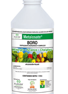 Fertilizante foliar metalosate boro - 1 litro